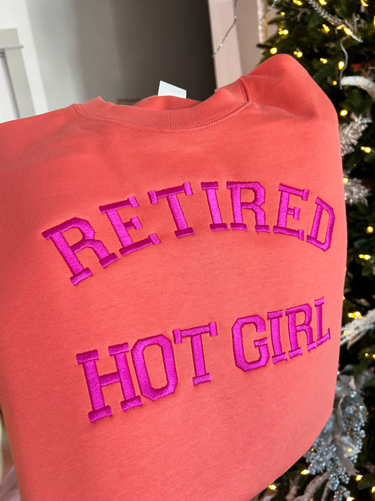 Retired Hot Girl - Full Chest Design
