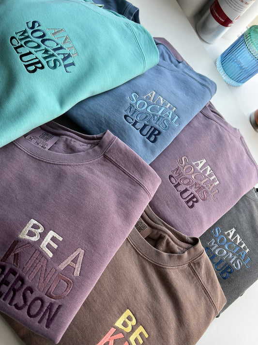 Comfort Color Mid-Length Crews