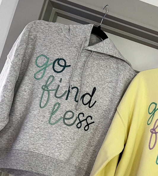 XS Go Find Less Ash Heather Gray