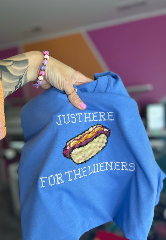 Medium Blue Wiener T-Shirt