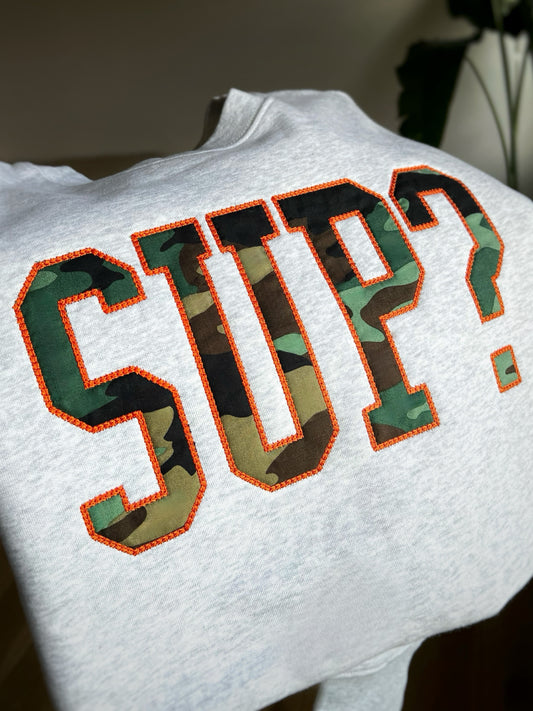SUP? Appliqué Camo
