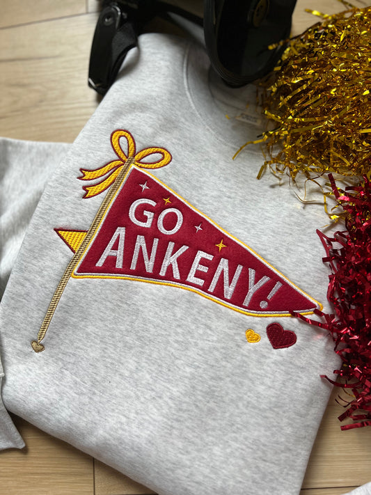 Small Ankeny Pep Rally Crewneck