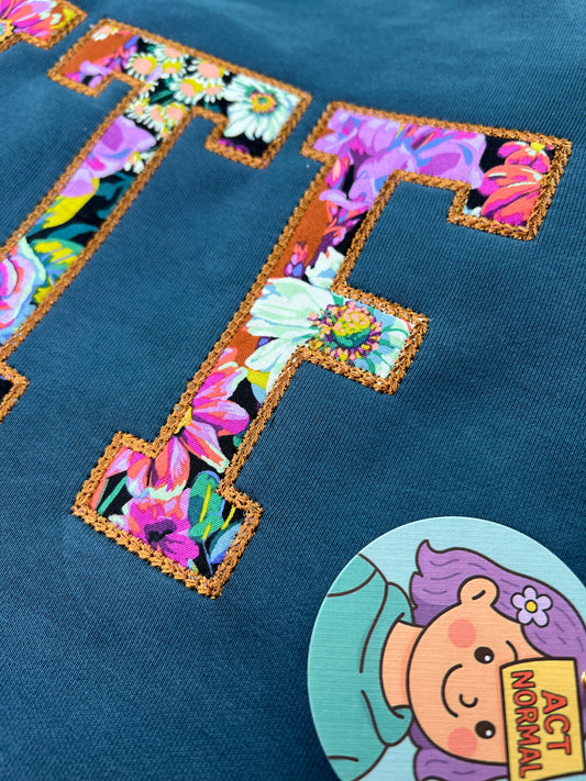 WTF Appliqué Crewneck