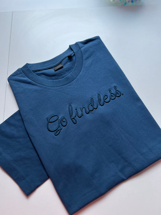 Go Find Less T-Shirt Small