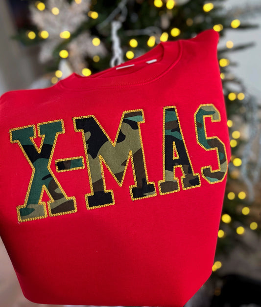 The Festive-But-Make-It-Cool X-MAS Crewneck