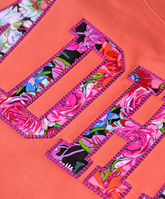 Sherbet ADHD Appliqué Crewneck