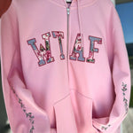 A Few Choice Letters | Zip-Up Hoodie With Split Design