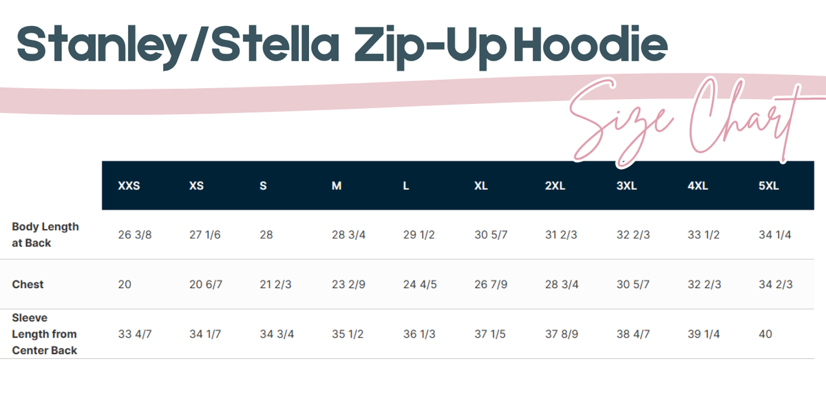 A Few Choice Letters | Zip-Up Hoodie With Split Design