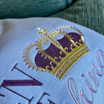 Delusions of Grandeur | Queen of Everything Embroidered Sweatshirt.