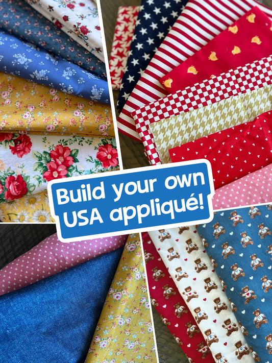 Build-Your-Own USA Appliqué