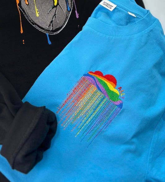 Medium Aqua Ally T-Shirt