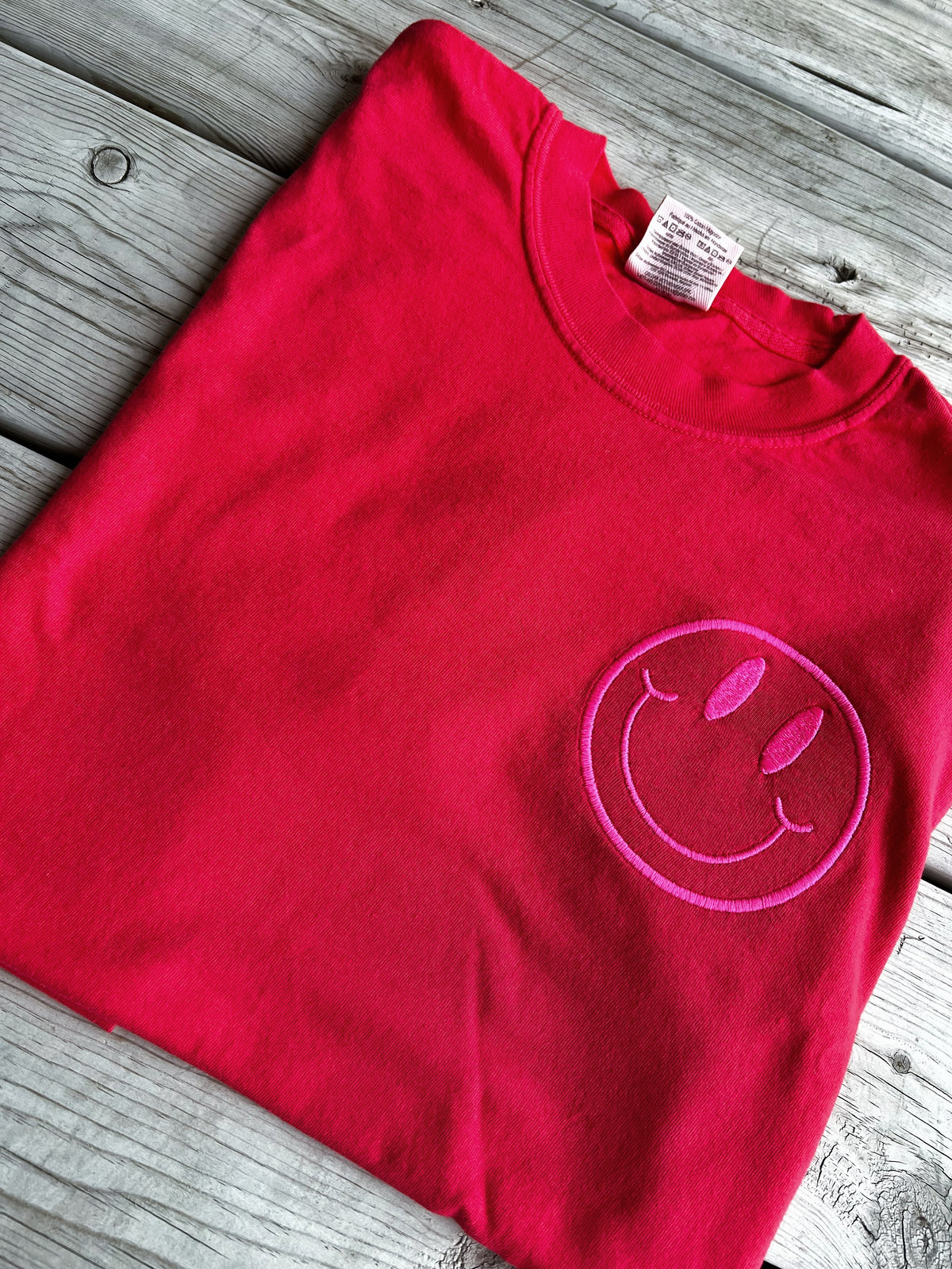 Smiley Comfort Colors Watermelon T-Shirt