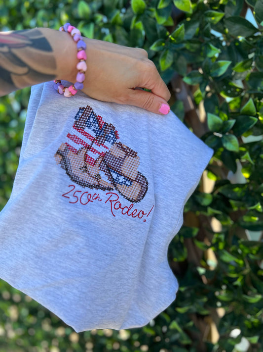 Medium 250th Rodeo T-Shirt Unisex