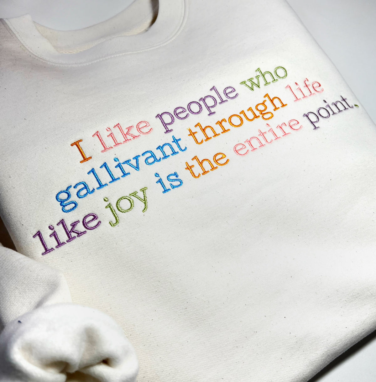 Gallivanting Joy Crewneck