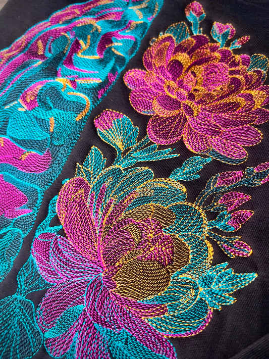 The Circuit Board of My Emotional Damage Crewneck