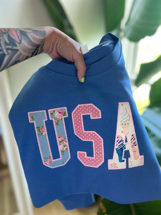 Build-Your-Own USA Appliqué
