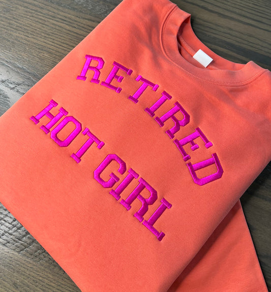Retired Hot Girl - Full Chest Design