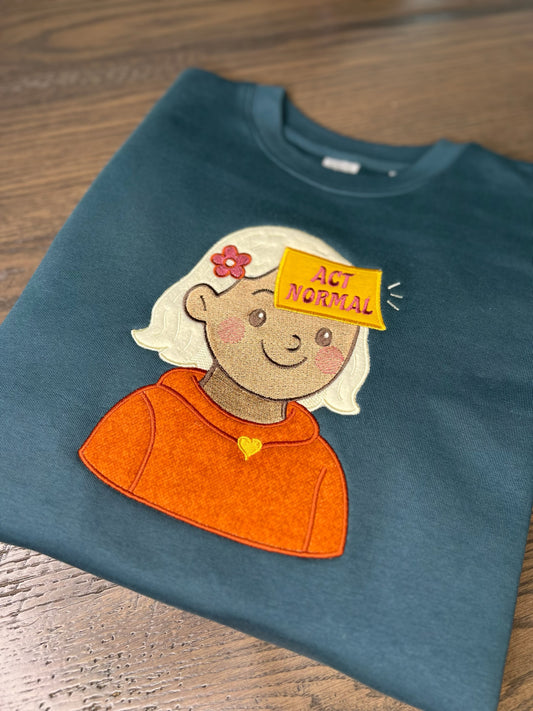 Act Normal Crewneck
